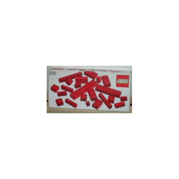 830 - Red Bricks Parts Pack