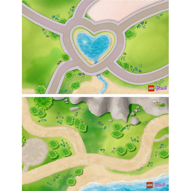 Playmat, Friends Heartlake City (850596)