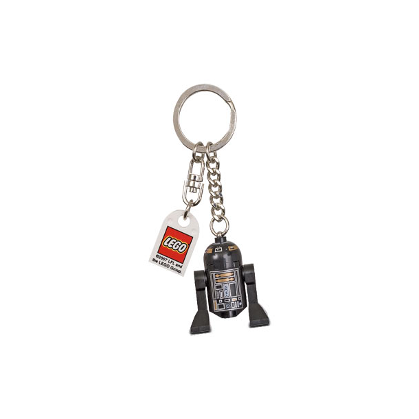 R2-D5 Key Chain with Lego Logo Tile (851937)