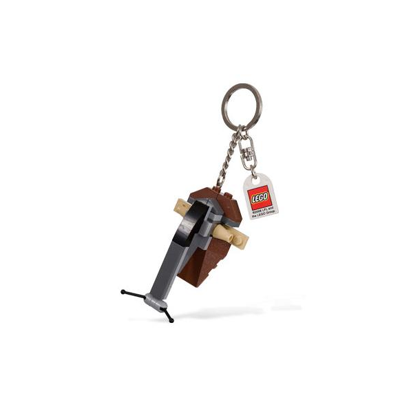 Slave I Key Chain with Lego Logo Tile (852246)