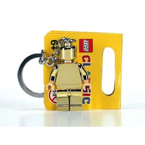 Golden Minifigure Key Chain (852688)