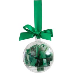 Holiday Ornament/ Julekugle med gr�nne klodser (853346)