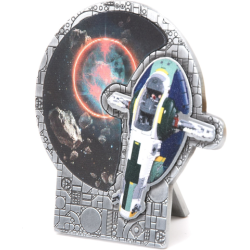 Jango Fetts Firespray-klasse stjerneskib Lenticular Coin (5009550)