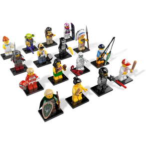 Series 3 - komplet st - 16 minifigurer (8803S)
