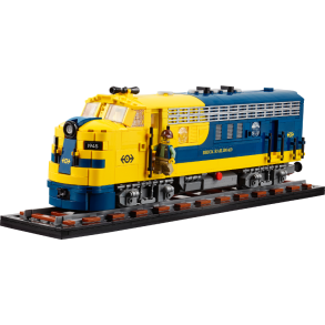 Brick Railroad Locomotive (910066)