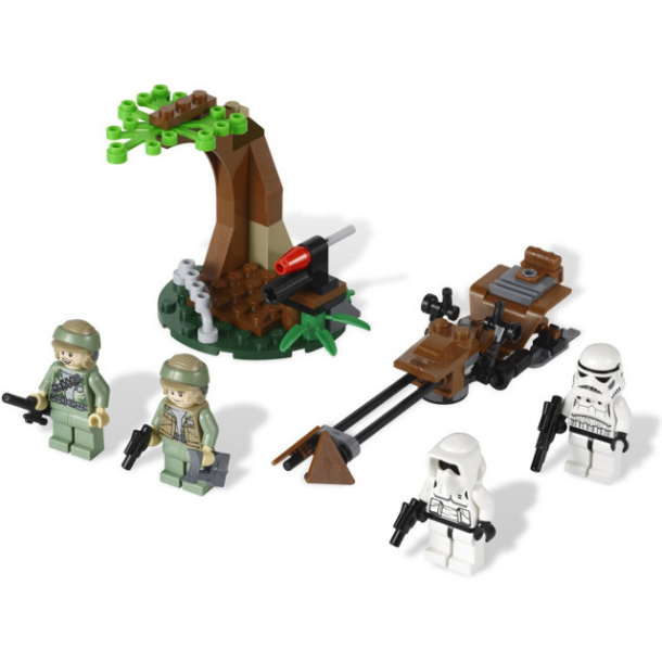 Endor Rebel Trooper &amp; Imperial Trooper Battle Pack (9489)