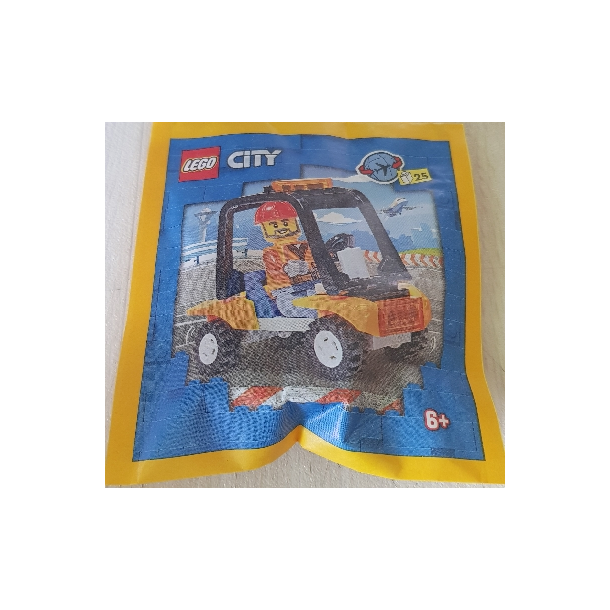 Airport Worker with Service Car Paperbag (952306)