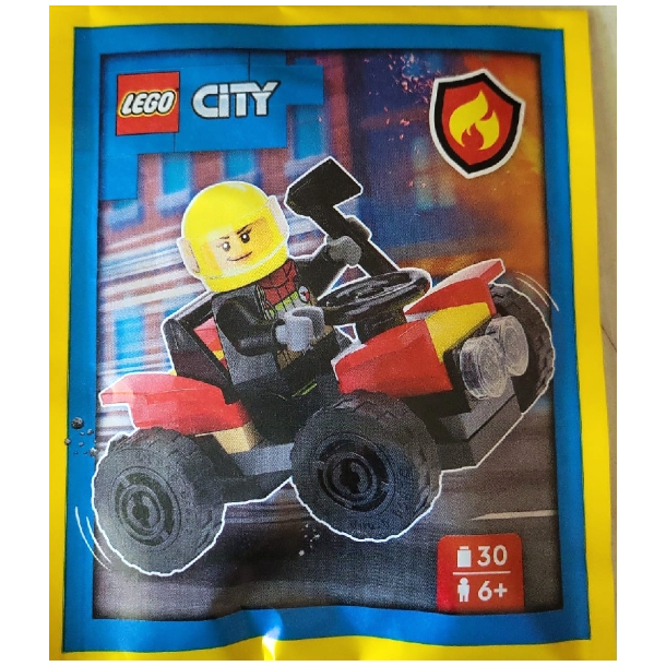 Firefighter with Quad Paperbag (952409)