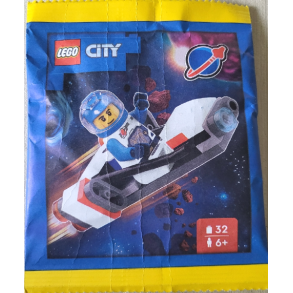 Astronaut with Spaceship Paperbag (952504)