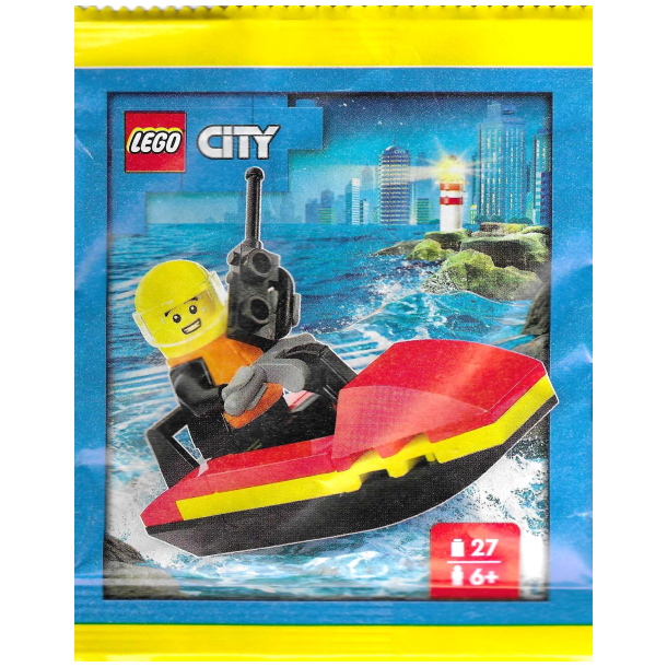 Rescue Mission with Jet Boat Paperbag (952505)