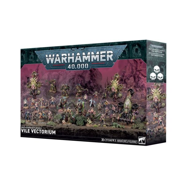 DEATH GUARD BATTLEFORCE - VILE VECTORIUM (42-18)