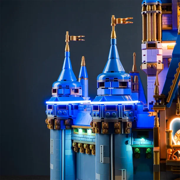 Lyskit til #43222 Disney Castle CLASSIC VERSION (P50201)