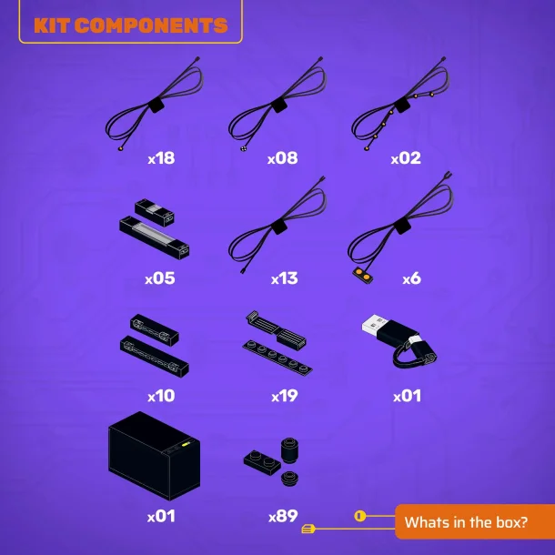 LMB 2.0 Light Kit for LEGO Batman: Arkham Asylum #76300