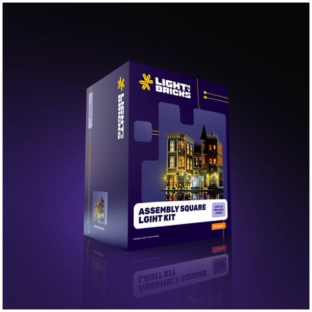 LMB 2.0 Light Kit for LEGO Assembly Square #10255