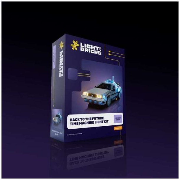 LMB 2.0 Light Kit for LEGO Back to the Future Time Machine #10300