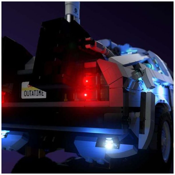LMB 2.0 Light Kit for LEGO Back to the Future Time Machine #10300