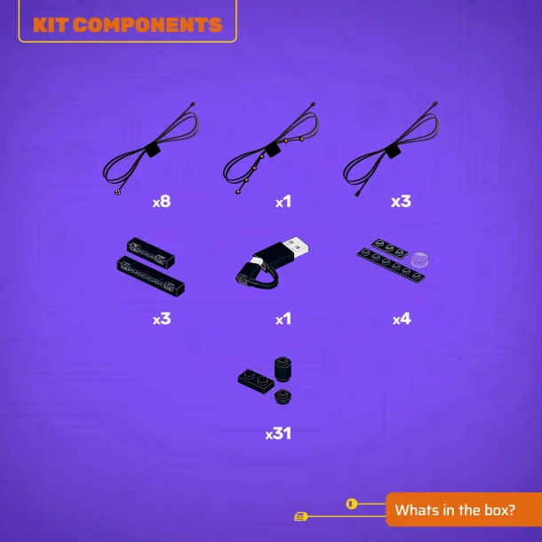 LMB 2.0 Light Kit for LEGO Balrog Book Nook #10367