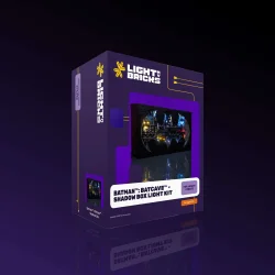 LMB 2.0 Light Kit for LEGO Batcave - Shadow Box #76252