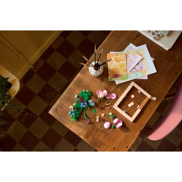 Billedramme med blomster (40916)