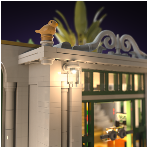 LMB 2.0 Light Kit for LEGO Botanisk Have #21353