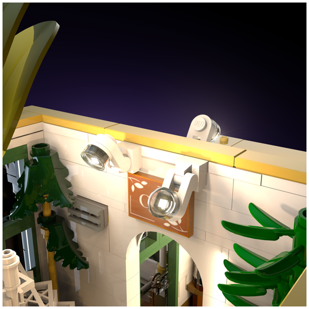 LMB 2.0 Light Kit for LEGO Botanisk Have #21353