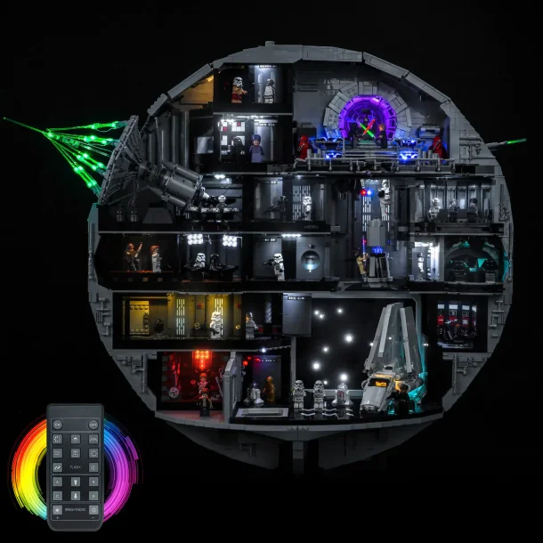 Lyskit til #75419 Death Star� REMOTE CONTROL VERSION (GC1240)