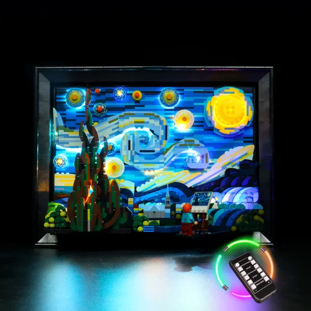 Lyskit til #21333 The Starry Night REMOTE CONTROLLED (P36702)