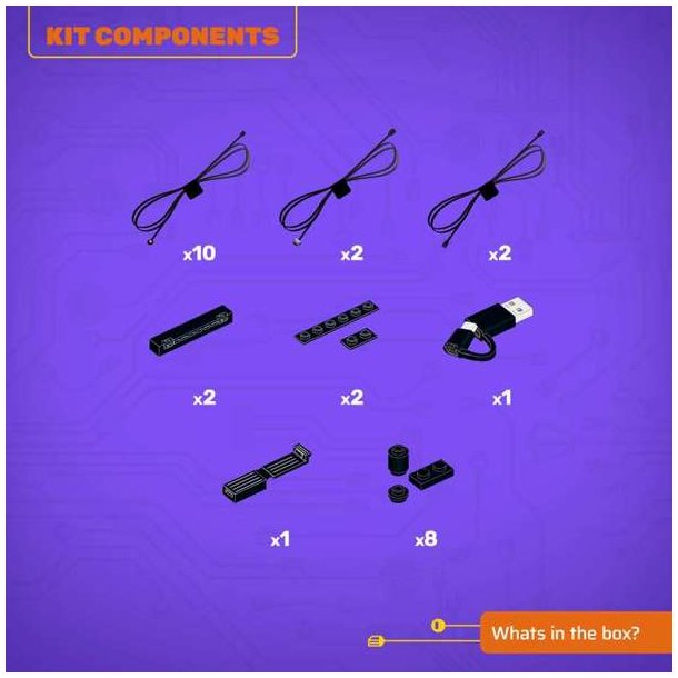 LMB 2.0 Light Kit for LEGO Chevrolet Camaro Z28 #10304