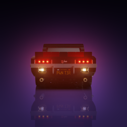 LMB 2.0 Light Kit for LEGO Chevrolet Camaro Z28 #10304