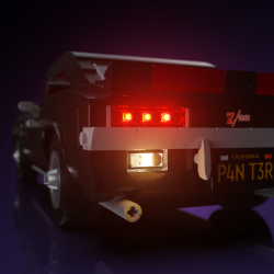 LMB 2.0 Light Kit for LEGO Chevrolet Camaro Z28 #10304