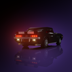 LMB 2.0 Light Kit for LEGO Chevrolet Camaro Z28 #10304