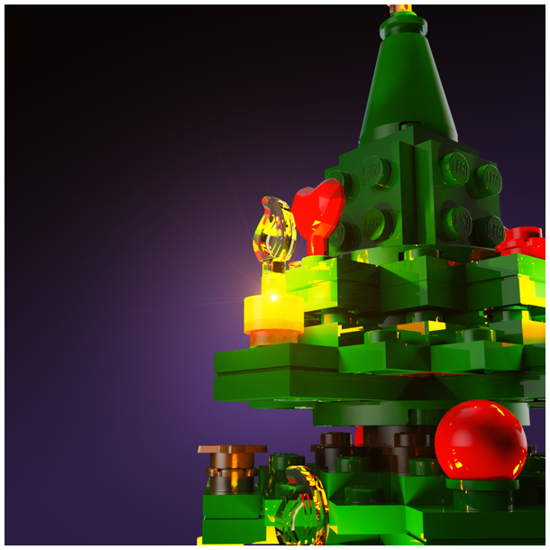 LMB 2.0 Light Kit for LEGO Christmas Tree #40573
