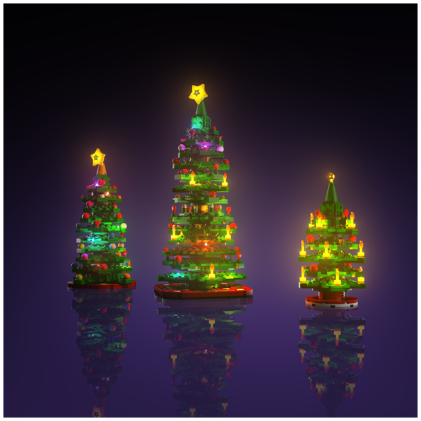 LMB 2.0 Light Kit for LEGO Christmas Tree #40573