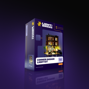 LMB 2.0 Light Kit for LEGO Corner Garage #10264