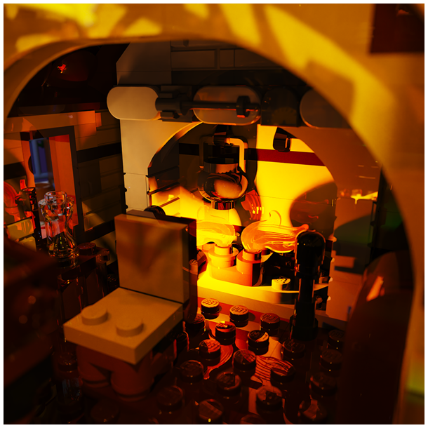 LMB 2.0 Light Kit for LEGO Disney Hocus Pocus: The Sanderson Sisters' Cottage #21341