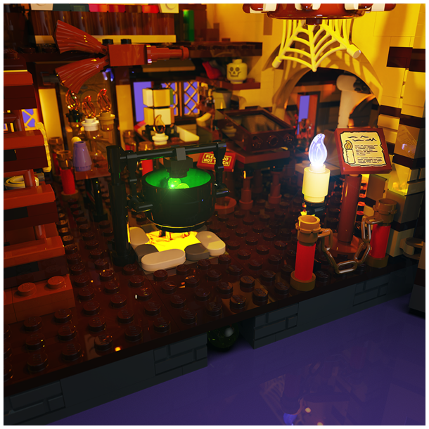 LMB 2.0 Light Kit for LEGO Disney Hocus Pocus: The Sanderson Sisters' Cottage #21341