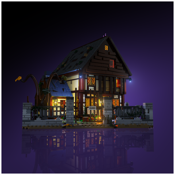 LMB 2.0 Light Kit for LEGO Disney Hocus Pocus: The Sanderson Sisters' Cottage #21341