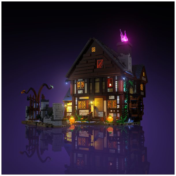 LMB 2.0 Light Kit for LEGO Disney Hocus Pocus: The Sanderson Sisters' Cottage #21341