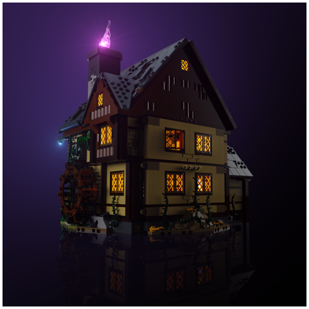 LMB 2.0 Light Kit for LEGO Disney Hocus Pocus: The Sanderson Sisters' Cottage #21341
