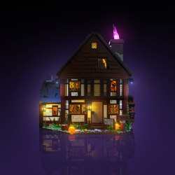 LMB 2.0 Light Kit for LEGO Disney Hocus Pocus: The Sanderson Sisters' Cottage #21341