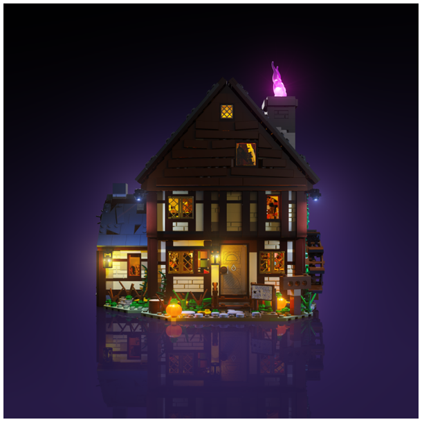 LMB 2.0 Light Kit for LEGO Disney Hocus Pocus: The Sanderson Sisters' Cottage #21341