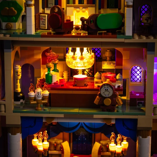 LMB 2.0 Light Kit for LEGO Beauty And The Beast Castle #43263