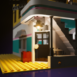 LMB 2.0 Light Kit for LEGO Downtown Diner #10260