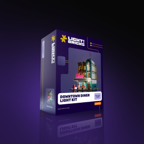 LMB 2.0 Light Kit for LEGO Downtown Diner #10260