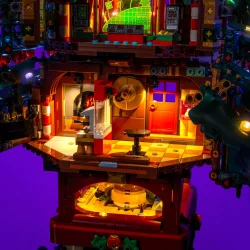 LMB 2.0 Light Kit for LEGO Family Christmas Tree Decoration #41843 WARM WHITE