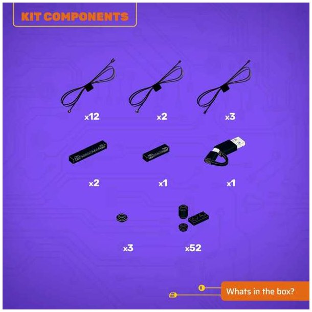 LMB 2.0 Light Kit for LEGO Ferrari SF-24 F1 Car #42207