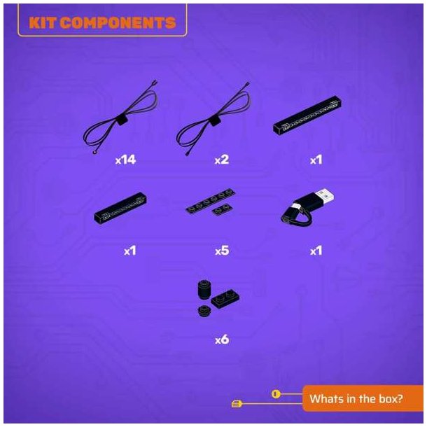 LMB 2.0 Light Kit for LEGO Ford Mustang #10265