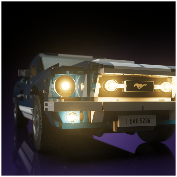 LMB 2.0 Light Kit for LEGO Ford Mustang #10265