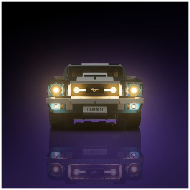 LMB 2.0 Light Kit for LEGO Ford Mustang #10265