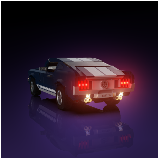 LMB 2.0 Light Kit for LEGO Ford Mustang #10265